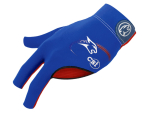 Billard Handschuh Predator Second Skin USPBS Blau und Rot S - M